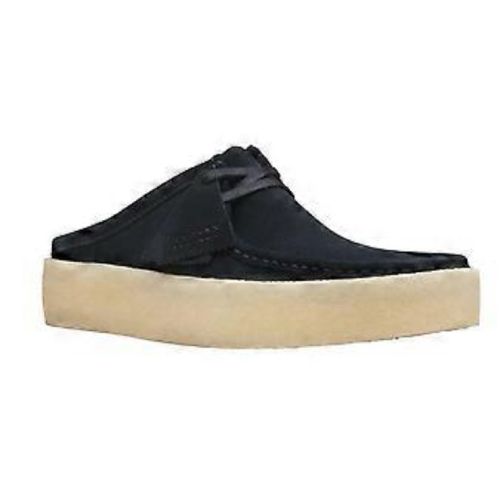 Wallabbee Cup LO, Black and Cream Men's Loafers